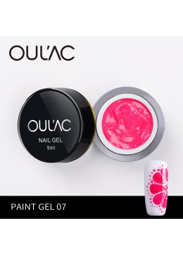 Paint gel 07 pink color oulac