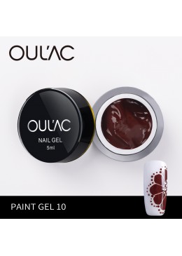Paint gel 10 brown color oulac