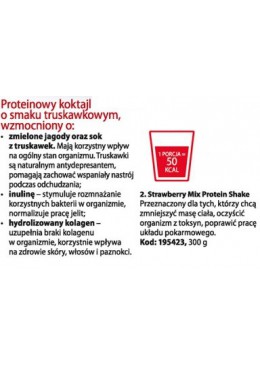TianDe Truskawkowy koktajl-mix proteinowy
