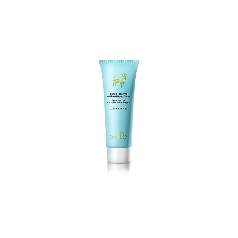 TianDe Hand cream with placenta and pearls 80ml