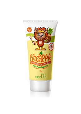 TianDe Toothpaste for children Pineapple with plant enzymes